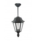 OUTDOOR PENDANT LIGHT VERONA-H E27 BLACK IP44 PLASTIC 240x240x500mm BLACK 3242080 VITO