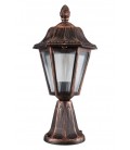 ГРАДИНСКИ ФЕНЕР VERONA-45 E27 ЧЕРЕН ЦВЯТ IP44  ПЛАСТМАСОВ Φ240x450mm АНТИК 3242090 VITO