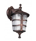 ФАСАДЕН ФЕНЕР BARI-W E27 ЧЕРЕН ЦВЯТ IP44 ПЛАСТМАСОВ 200x300mm АНТИК 3242030 VITO