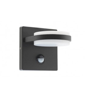 OUTDOOR WALL LIGHT WITH PIR SENSOR BERGEN-2D 12W 840Lm 4000K (NATURAL WHITE) UP&DOWN IP44 140x120x120mm ANTHRACITE 3230340 VITO