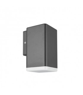 LED ФАСАДЕН АПЛИК ADRIA SQL1 4W 260Lm 4000K (НЕУТРАЛНА СВЕТЛИНА) IP65 76x155x99mm ЦВЯТ АНТРАЦИТ 3230570 VITO