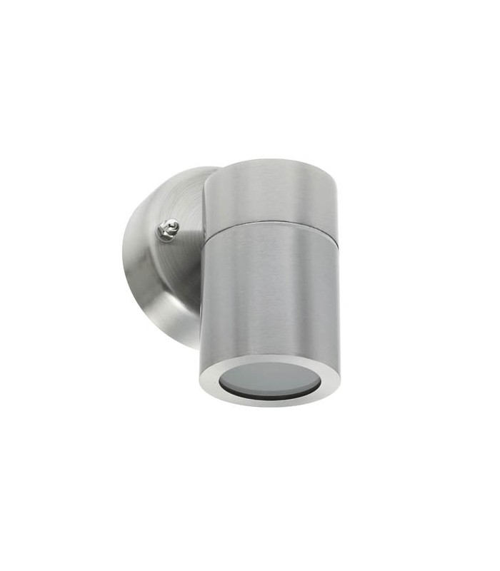 OUTDOOR WALL LIGHT VEGAS A GU10 Φ60x116x93mm IP44 STAINLESS STEEL NICKEL 3240540 VITO