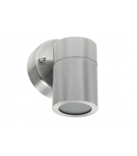 OUTDOOR WALL LIGHT VEGAS A GU10 Φ60x116x93mm IP44 STAINLESS STEEL NICKEL 3240540 VITO
