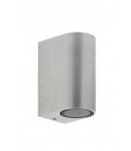 OUTDOOR WALL LIGHT SPIDER 2D GU10 98x145x67mm IP44 UP & DOWN ALUMINIUM, COLOR NICKEL 3230060 VITO