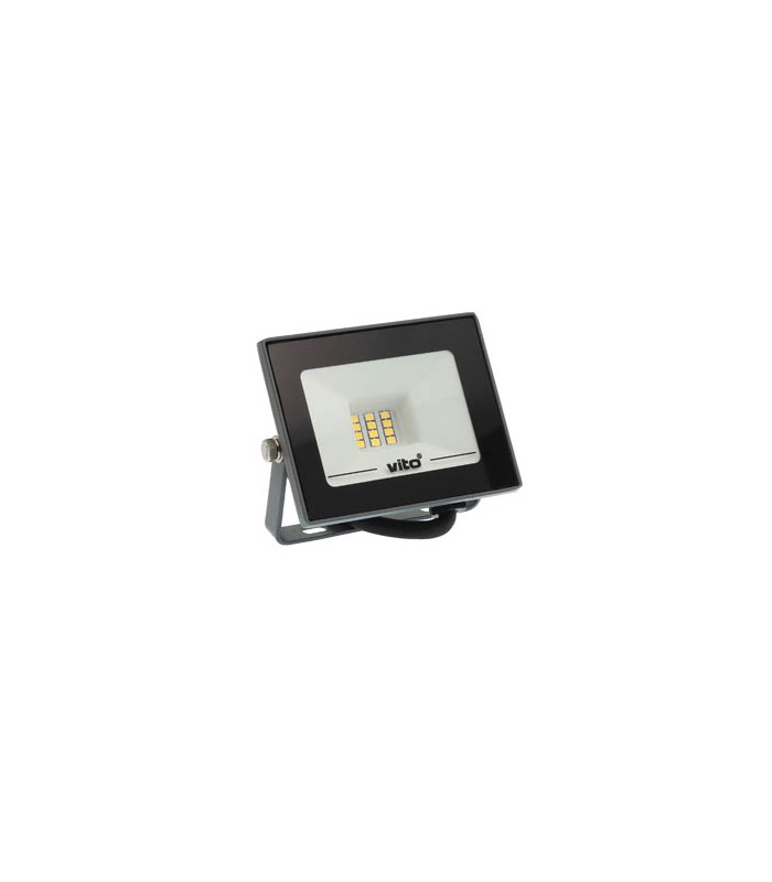 LED ПРОЖЕКТОР INDUS GEN3 10W 950Lm 4000K (НЕУТРАЛНА СВЕТЛИНА) IP65 АНТРАЦИТ 3022010 VITO