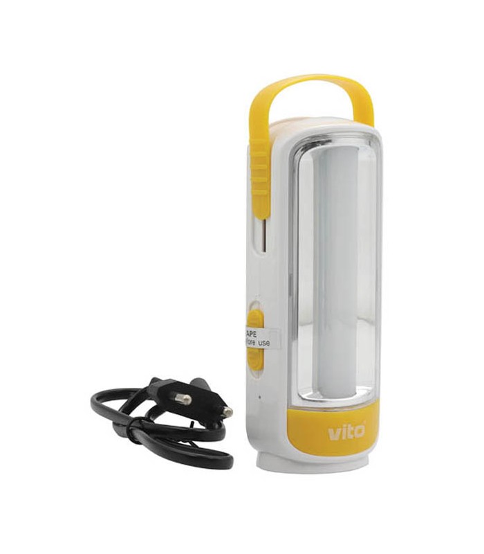 ПРЕЗАРЕЖДАЕМ ФЕНЕР LAMPAS-3 6W+0,5W 500Lm 6000K (СТУДЕНА СВЕТЛИНА) В БЯЛО И ЖЪЛТО 5000370 VITO