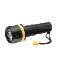 ФЕНЕР FLASH-2 1W 15Lm 6000K (СТУДЕНА СВЕТЛИНА) ГУМИРАН, ЧЕРЕН ЦВЯТ 5000490 VITO