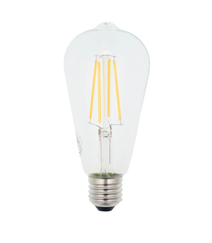 LED FILAMENT BULB LEDISONE-2-CLEAR ST64 8W 1000Lm E27 2700K (WARM WHITE) 1514580 VITO