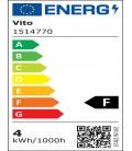 LED ФИЛАМЕНТНА КРУШКА LEDISONE-2-SOFT ТОПЧЕ G45 E14 4W 460Lm 4000K (НЕУТРАЛНА СВЕТЛИНА) 1514770 VITO
