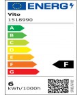 LED BULB CAPSULED-2 G9 6W 593Lm 4000K (NATURAL WHITE) 1518990 VITO