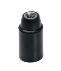 E14 BAKELITE LAMPHOLDER BLACK FULL THREADED 7310030 VITO