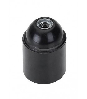 E27 БАКЕЛИТЕНА ФАСУНГА ЧЕРЕН ЦВЯТ С РЕЗБА 7310040 VITO