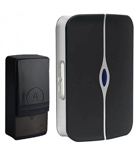 WIRELESS DOORBELL KINETIC FREE OF BATTERIES BLACK BELLA-3 5800070 VITO