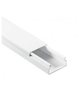 CABLE TRUNK PVC 2m 20x10m WHITE  8000050 VITO