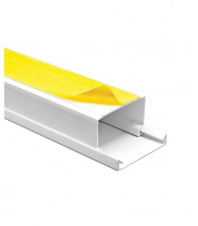 CABLE TRUNK PVC 2m 15x10m WITH ADHESIVE WHITE  8000200 VITO