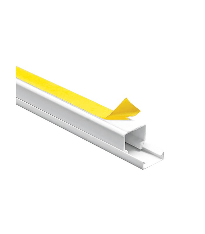 CABLE TRUNK PVC 2m 16x16m WITH ADHESIVE WHITE  8000210 VITO