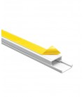 CABLE TRUNK PVC 2m 20x10m WITH ADHESIVE WHITE  8000220 VITO