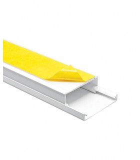 CABLE TRUNK PVC 2m 40x16m WITH ADHESIVE WHITE  8000260 VITO