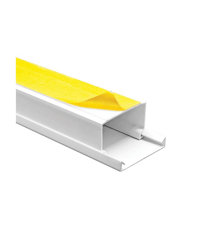 CABLE TRUNK PVC 2m 40x25m WITH ADHESIVE WHITE  8000270 VITO