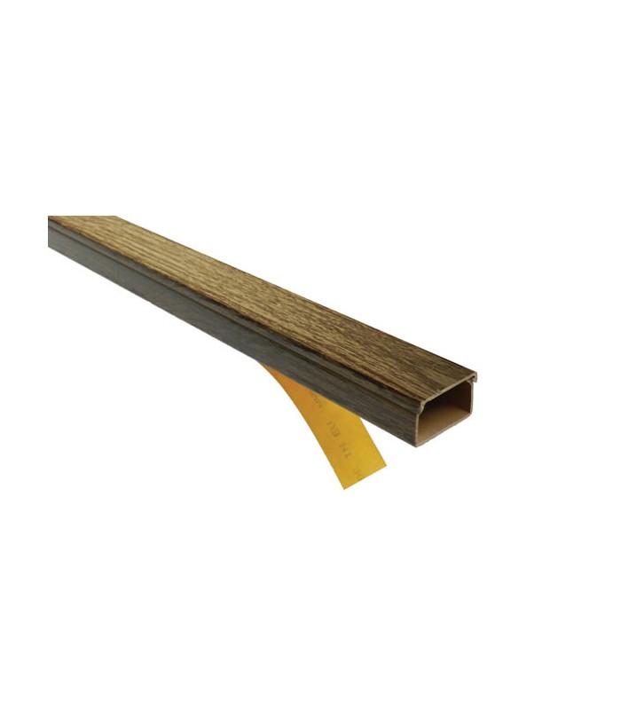 CABLE TRUNK PVC 2m 12x12 WITH ADHESIVE BEECH  8000430