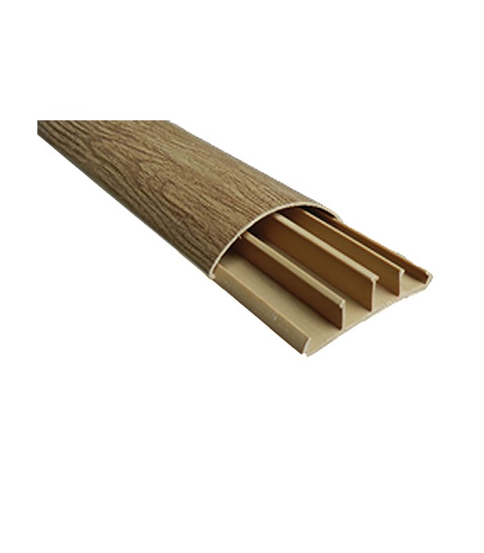 FLOOR CABLE TRUNK PVC 2m 50x12 WALLNUT  8010030 VITO