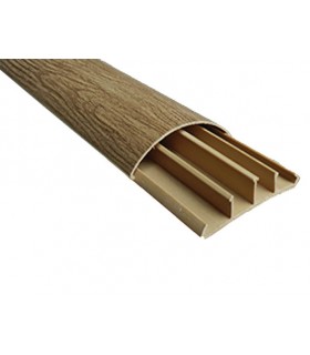 FLOOR CABLE TRUNK PVC 2m 50x12 WALLNUT  8010030 VITO
