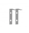 WALL HANGING SET FOR FOR LINEAR LIGHTINGS PROFILED SL1 GREY 9911110 VITO