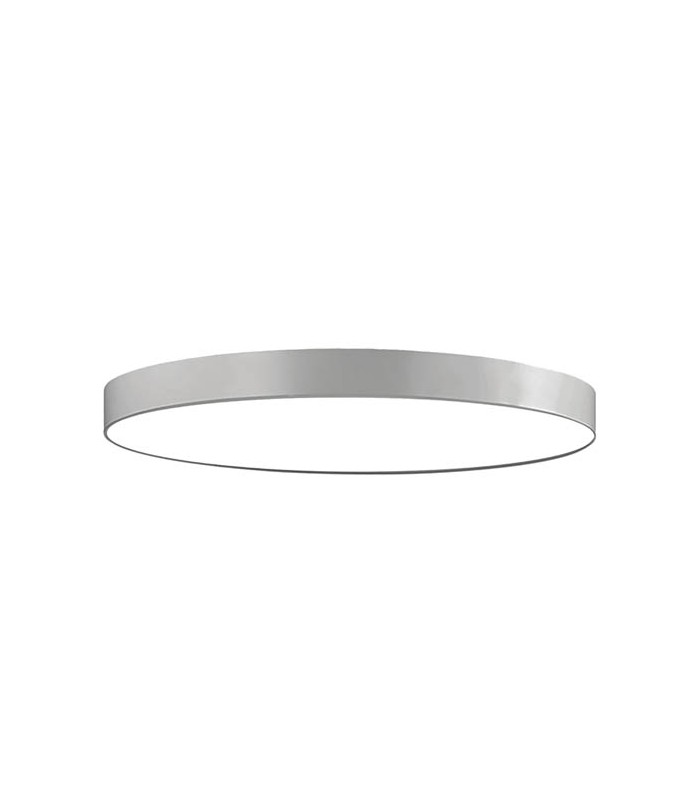 LED LINEAR FIXTURE DISC SURFACE MOUNTED OR PENDANT PROFILED-PR Φ1200x80mm 120W 6500K (COOL WHITE) 16560Lm GREY 2423810 VITO