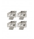 SET OF 4 CLIPS FOR RECESSED INSTALLATION OF LED PANELS PANELFIX-C 9901240 VITO