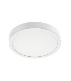 LED PANEL ROUND SURFACE MOUNTED LINDA-R Φ110x27mm 9W 900Lm 6000K (COOL WHITE) WHITE 2023630 VITO