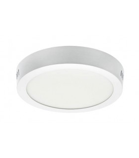 LED PANEL ROUND SURFACE MOUNTED LINDA-R Φ160x27mm 12W 1200Lm 6000K (COOL WHITE) 2023660 VITO