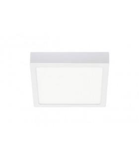 LED КВАДРАТЕН ПАНЕЛ ЗА ВЪНШЕН МОНТАЖ  LINDA-S 110x110x27mm 6W 600Lm 6000K (СТУДЕНА СВЕТЛИНА) БЯЛ ЦВЯТ 2023750 VITO