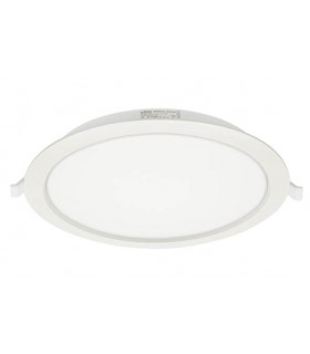 LED КРЪГЪЛ ПАНЕЛ ЗА ВГРАЖДАНЕ ERIKA-R Φ225x31mm 24W 2375Lm 4000K (НЕУТРАЛНА СВЕТЛИНА) БЯЛ ЦВЯТ 2025150 VITO, МОНТАЖЕН ОТВОР Φ195