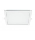LED SQUARE PANEL DOWNLIGHT RECESSED ERIKA-S 225x225x31mm 20W 2260Lm 4000K (NATURAL WHITE) WHITE 2024980 VITO
