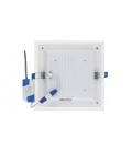 LED SQUARE PANEL DOWNLIGHT RECESSED MOUNTED WITH GLASS LENA-SG 200x200x40mm 16W 1520Lm 4000K (NATURAL WHITE)  2023560 VITO