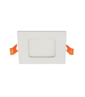 LED SQUARE PANEL SLIM RECESSED LENA-SX 85x85x20mm 3W 285Lm 4000K (NATURAL WHITE) WHITE 2024040 VITO