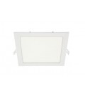 LED SQUARE PANEL SLIM RECESSED LENA-SX 165x165x20mm 12W 1128Lm 3000K (WARM WHITE) WHITE 2024090 VITO