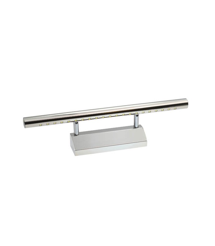 LED СТЕНЕН ОСВЕТИТЕЛ LEDBULL 5W 325Lm 3000K (ТОПЛА СВЕТЛИНА) IP20 ХРОМ 400x55x180mm 2110190 VITO