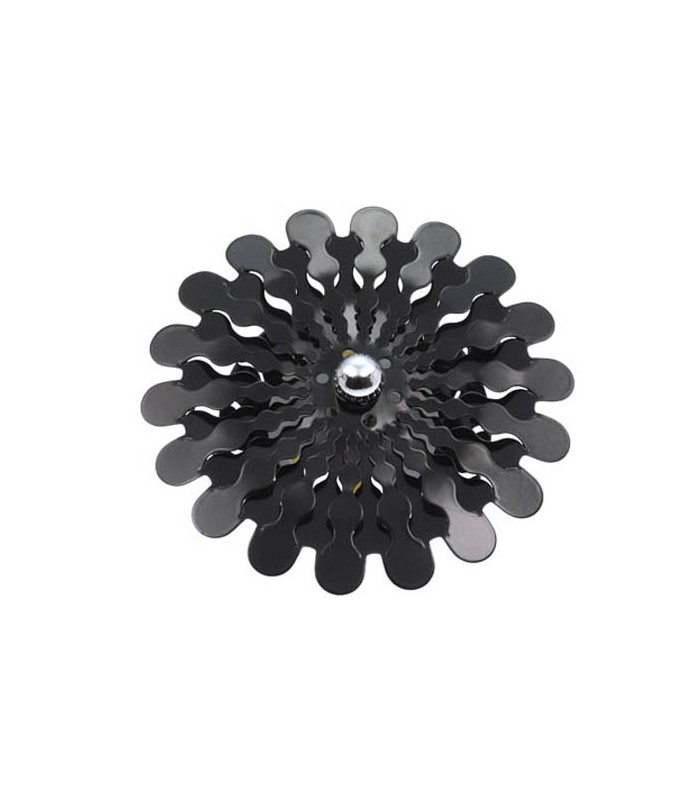 LED СПОТ ЗА ВГРАЖДАНЕ FORMATO F4 FLOWER 3W 240Lm 4200K (НЕУТРАЛНА СВЕТЛИНА) Φ125x65mm ЧЕРЕН ЦВЯТ 2012430 VITO