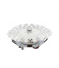 LED SPOT LIGHT FIXTURE RECESSSED MOUNTED FORMATO F3 ROUND 3W 240Lm 4200K (NATURAL WHITE) Φ125x65mm WHITE 2012410 VITO