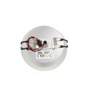 LED SPOT LIGHT FIXTURE RECESSSED MOUNTED FORMATO D1 ROUND WITH ADJUSTABLE ANGLE 3W 240Lm 4200K (NATURAL WHITE) Φ100x70mm WHITE 2