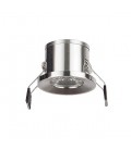 LED SPOT LIGHT FIXTURE RECESSSED MOUNTED RITA 2 ROUND 1W 98Lm 3000K (WARM WHITE) Φ31x22mm CHROME 2021580 VITO