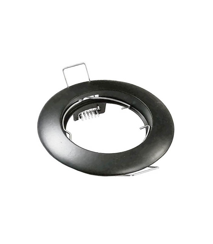 SPOT LIGHT FIXTURE RECESSSED MOUNTED METALLICA R ROUND GU10 Φ80mm BLACK  2012910 VITO
