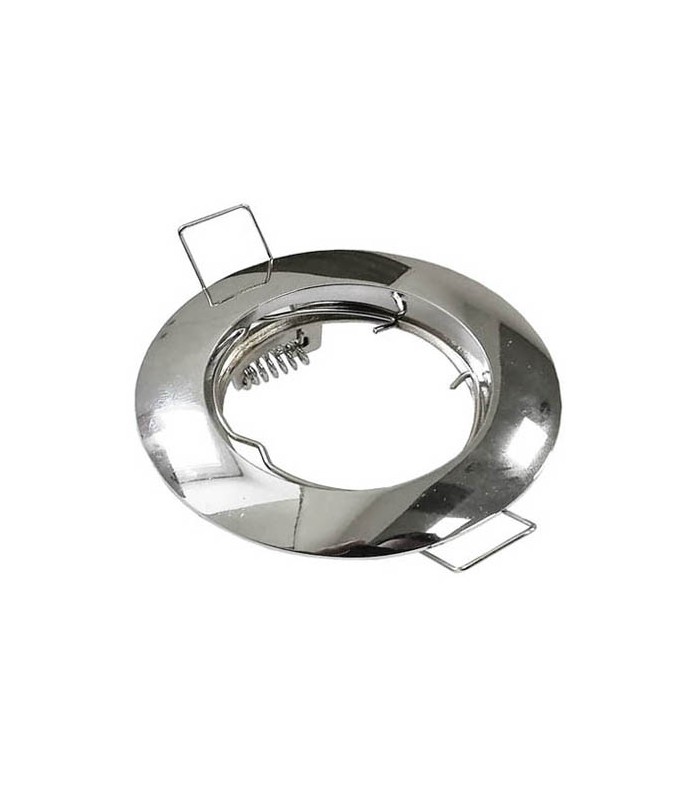 SPOT LIGHT FIXTURE RECESSSED MOUNTED METALLICA R ROUND GU10 Φ80mm CHROME  2012930 VITO