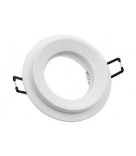 SPOT LIGHT FIXTURE RECESSSED MOUNTED OLA E00 ROUND GU10 Φ90x33mm WHITE  2012590 VITO