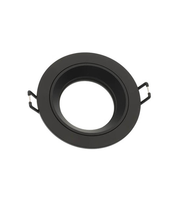 SPOT LIGHT FIXTURE RECESSSED MOUNTED OLA D11 ROUND GU10 Φ90x28mm BLACK 2012560 VITO