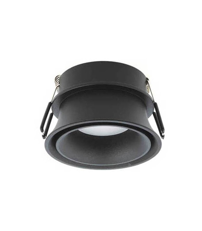 ЛУНА ЗА ВГРАЖДАНЕ КРЪГЛА  DONNA X1  GU10 Φ80x45mm ЧЕРЕН ЦВЯТ  2012720 VITO