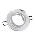 ЛУНА ЗА ВГРАДЕН МОНТАЖ CRYSTAL-R КРЪГЪЛ  ХРОМ & СТЪКЛО GU5.3 MR16 Φ90x22mm 2012060 VITO