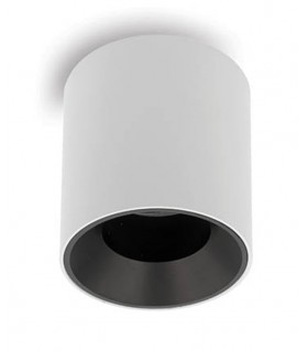 SPOT LIGHT FIXTURE SURFACE MOUNTED OLA S01 GU10 Φ85x81mm WHITE & BLACK 2012630 VITO