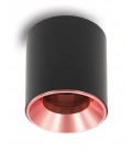 SPOT LIGHT FIXTURE SURFACE MOUNTED OLA S12 GU10 Φ85x81mm BLACK & COPPER 2012660 VITO